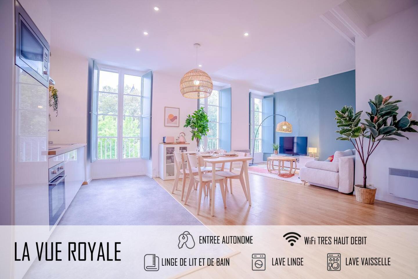 La Vue Royale - Face Au Chateau - Wifi - 4 Personnes ポー エクステリア 写真